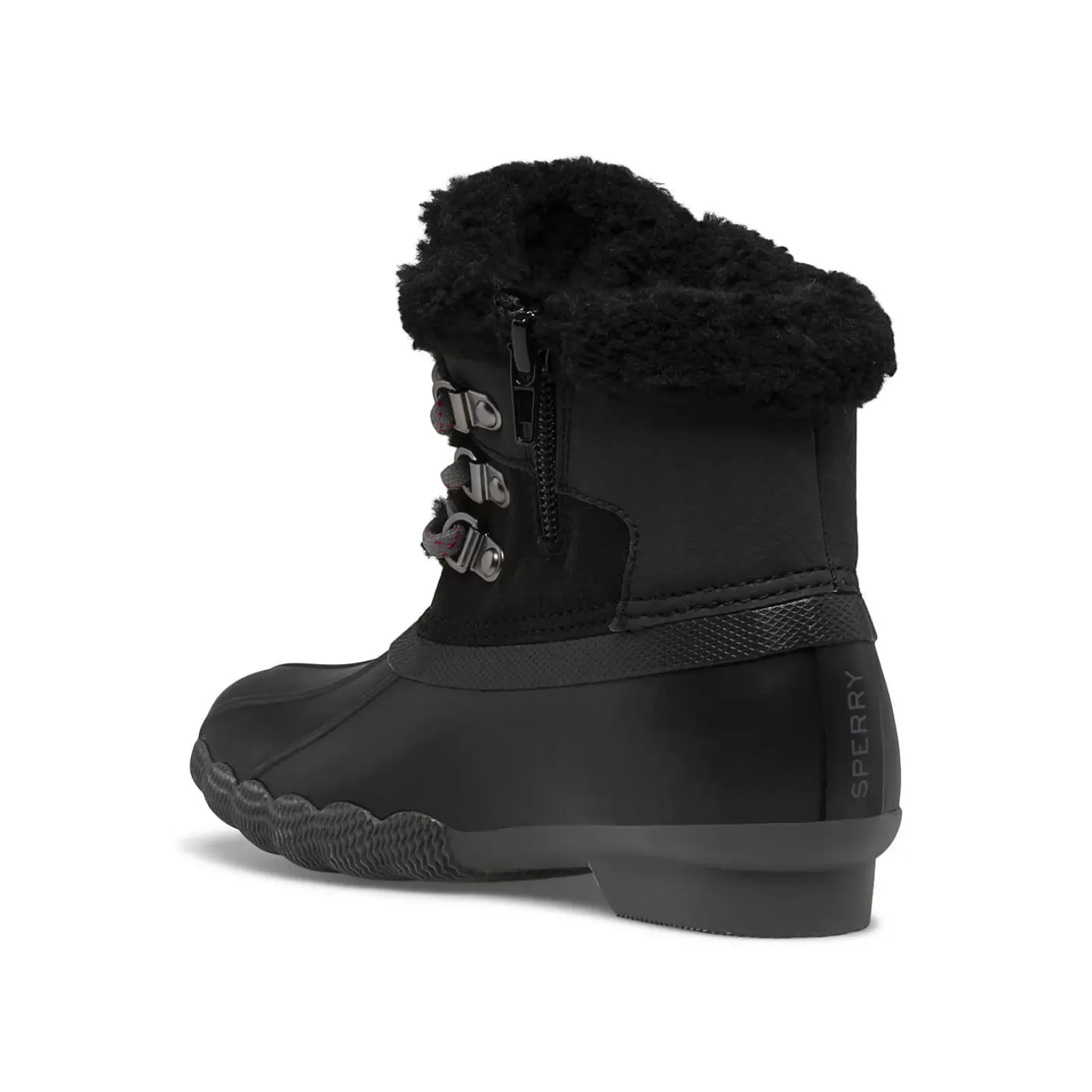 Boots|Big Kid (sizes 10.5 & up)^Sperry Big Kid's Alpine Saltwater Duck Boot Black