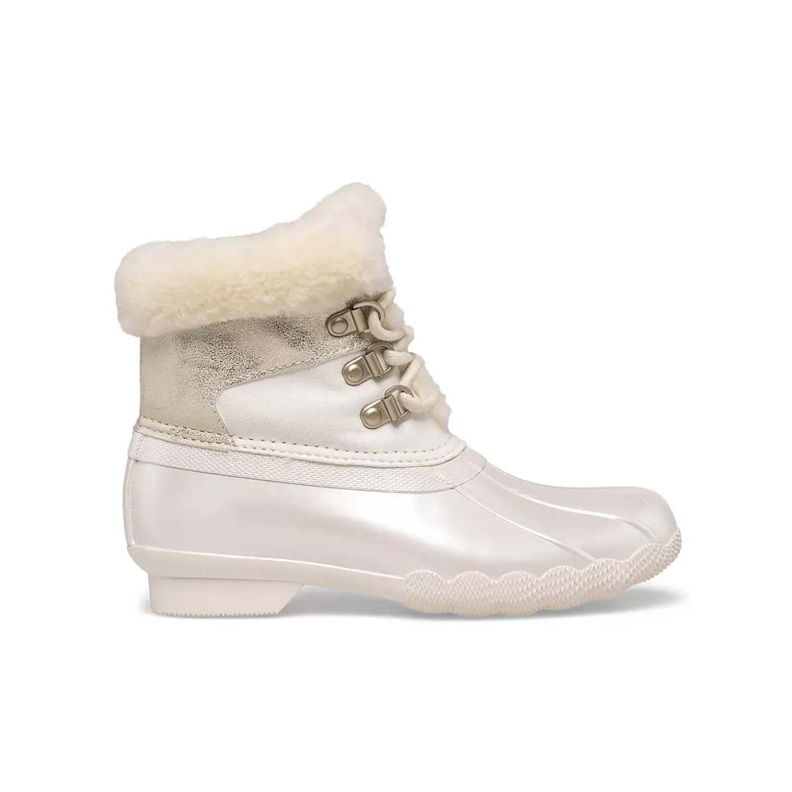 Boots|Big Kid (sizes 10.5 & up)^Sperry Big Kid's Alpine Saltwater Duck Boot Ivory