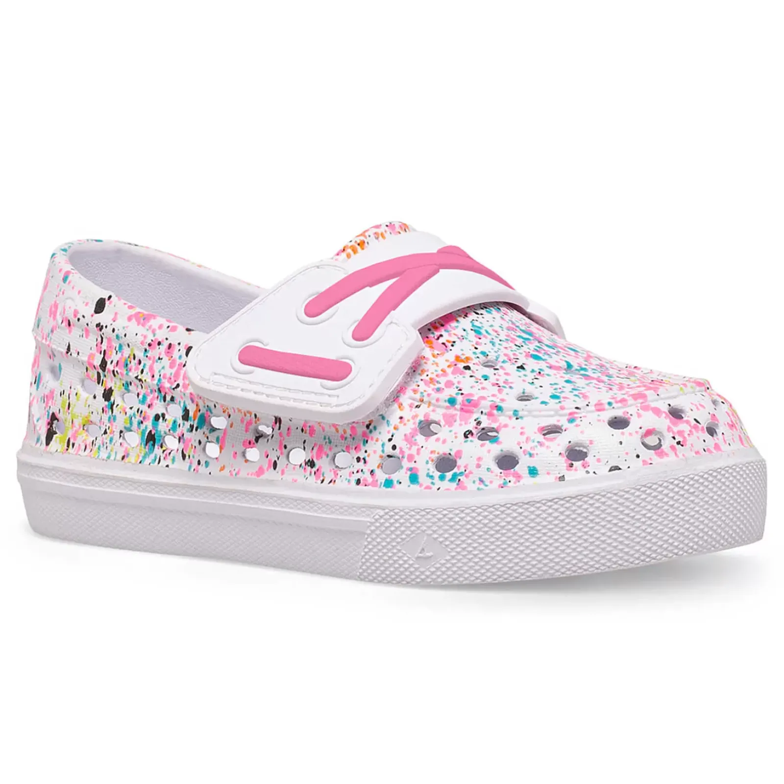 Boat Shoes|Sandals^Sperry Big Kid's Bahama Float Boat Junior White/Multi