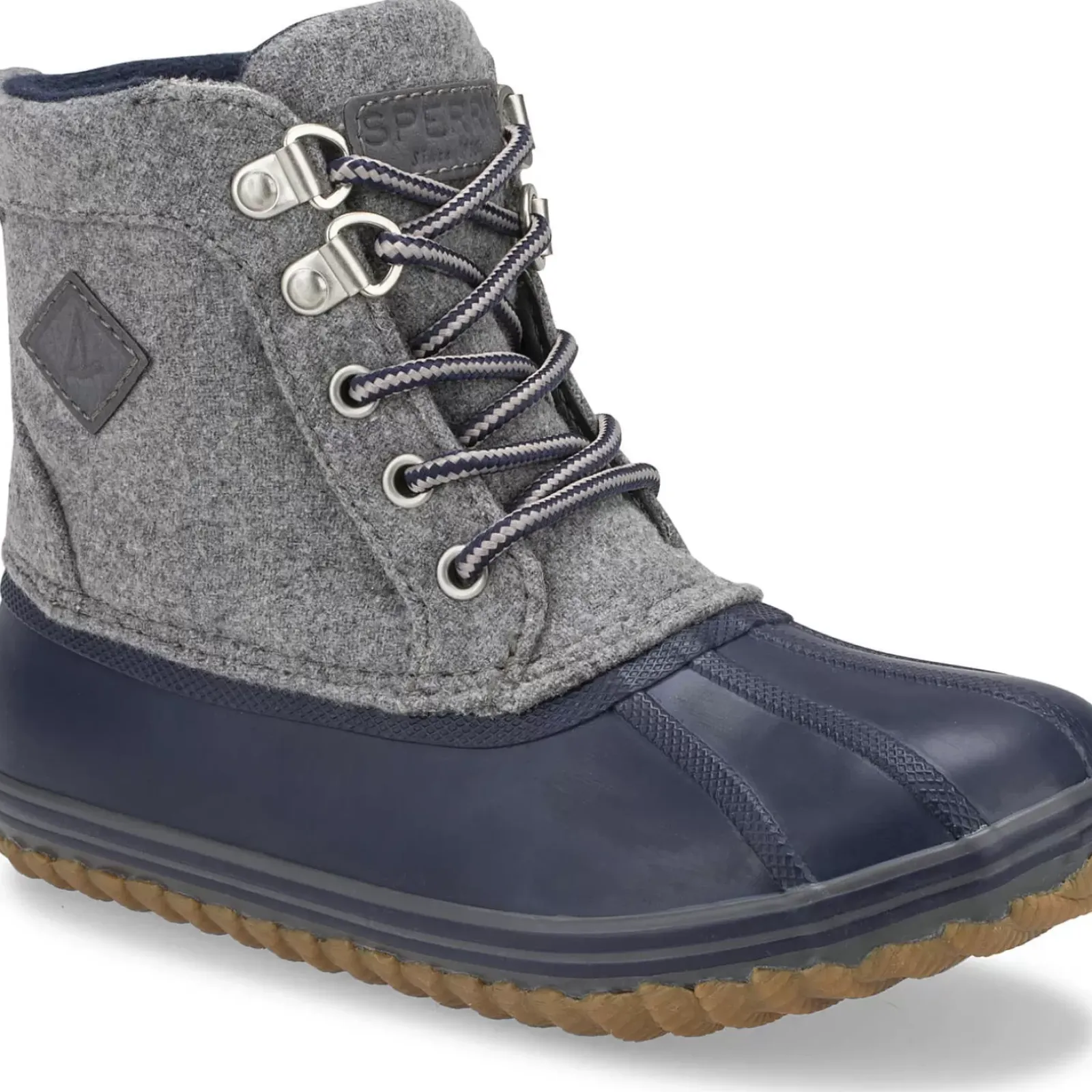 Boots|Big Kid (sizes 10.5 & up)^Sperry Big Kid's Bowline Boot Grey/Navy