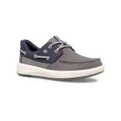 Boat Shoes|Big Kid (sizes 10.5 & up)^Sperry Big Kid's Fairwater PLUSHWAVE&trade; Boat Shoe Grey/Navy