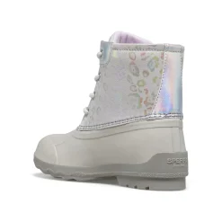 Boots^Sperry Big Kid's Port Boot Grey Animal