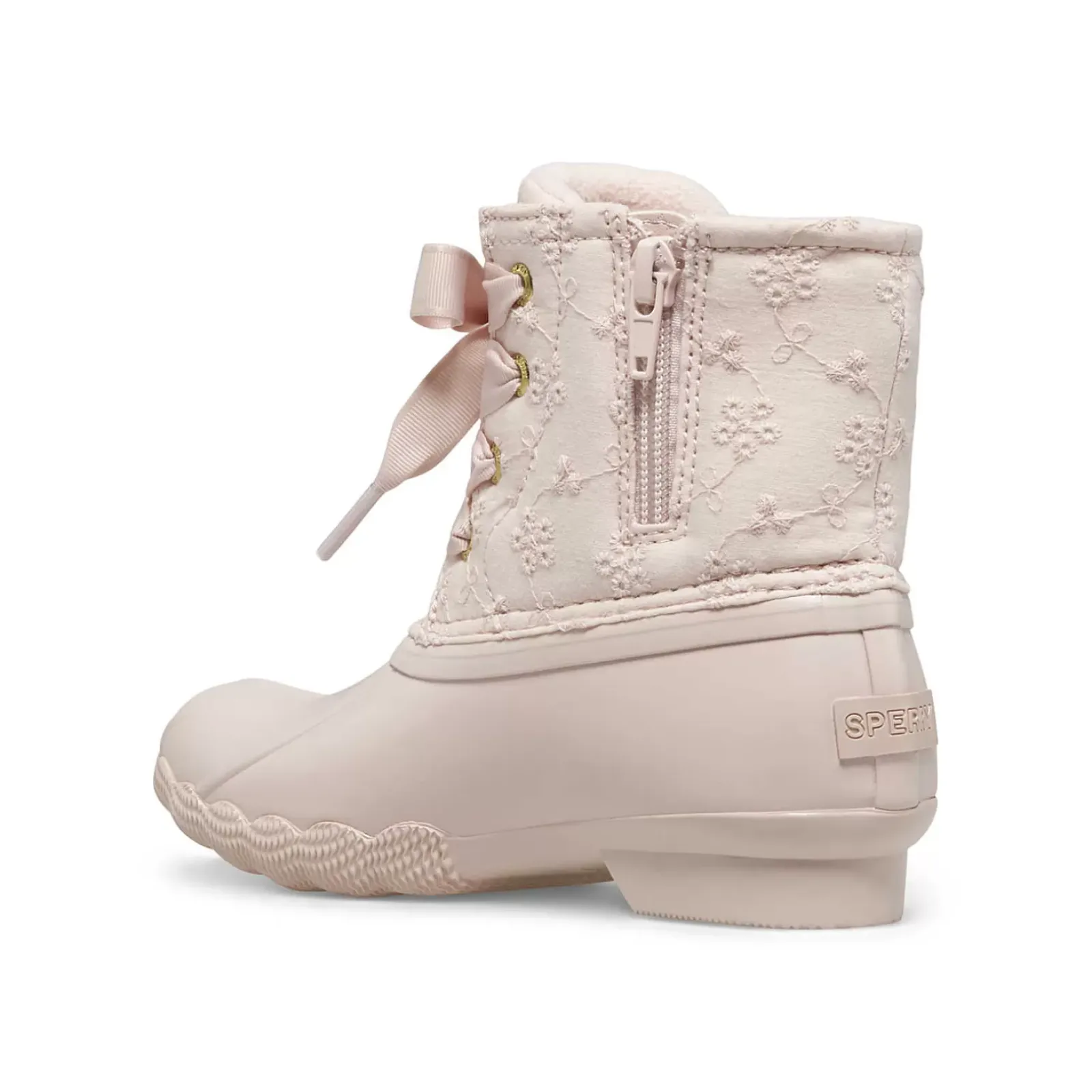 Boots|Big Kid (sizes 10.5 & up)^Sperry Big Kid's Saltwater Duck Boot Pink/Pink
