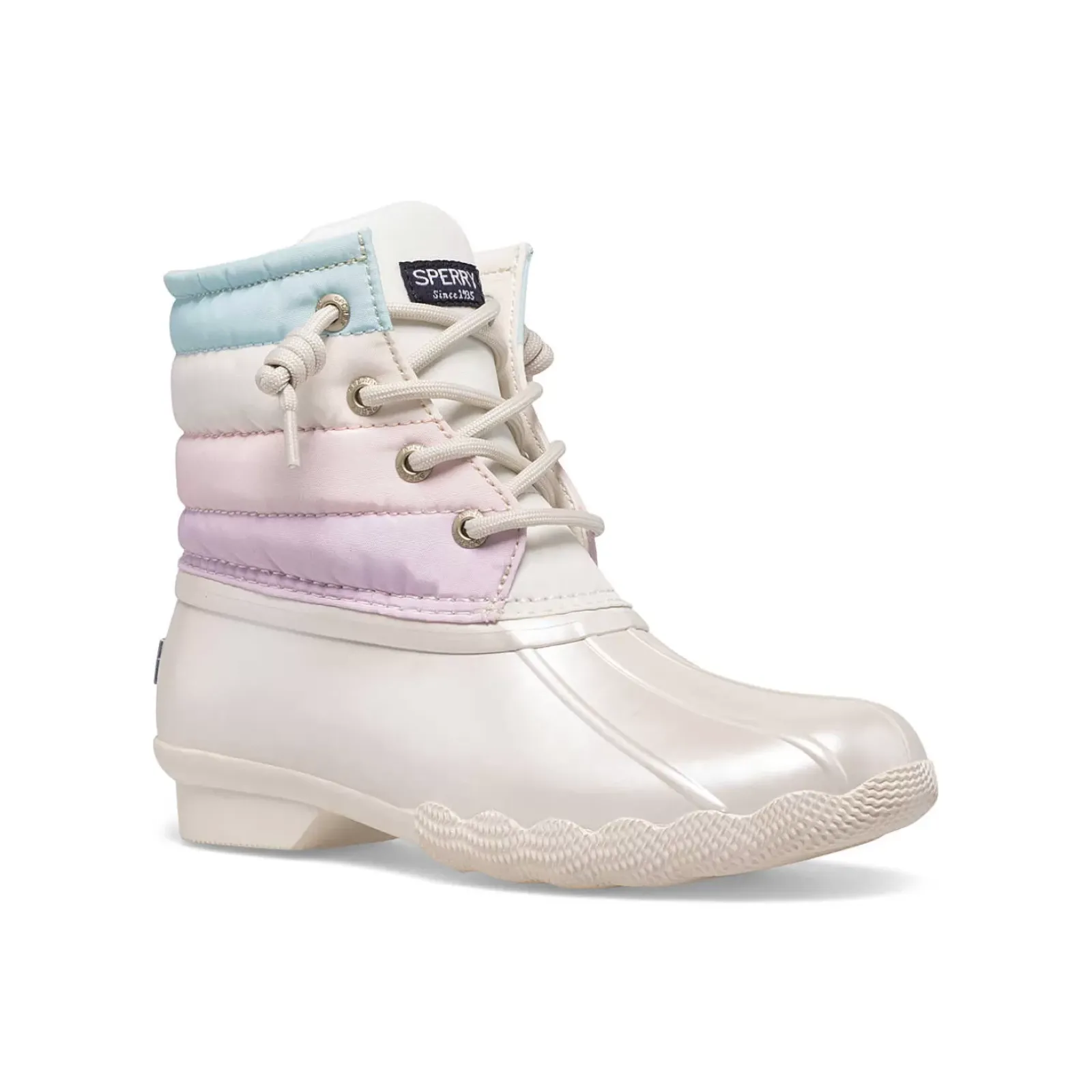 Boots|Big Kid (sizes 10.5 & up)^Sperry Big Kid's Saltwater Duck Boot Pastel Multi