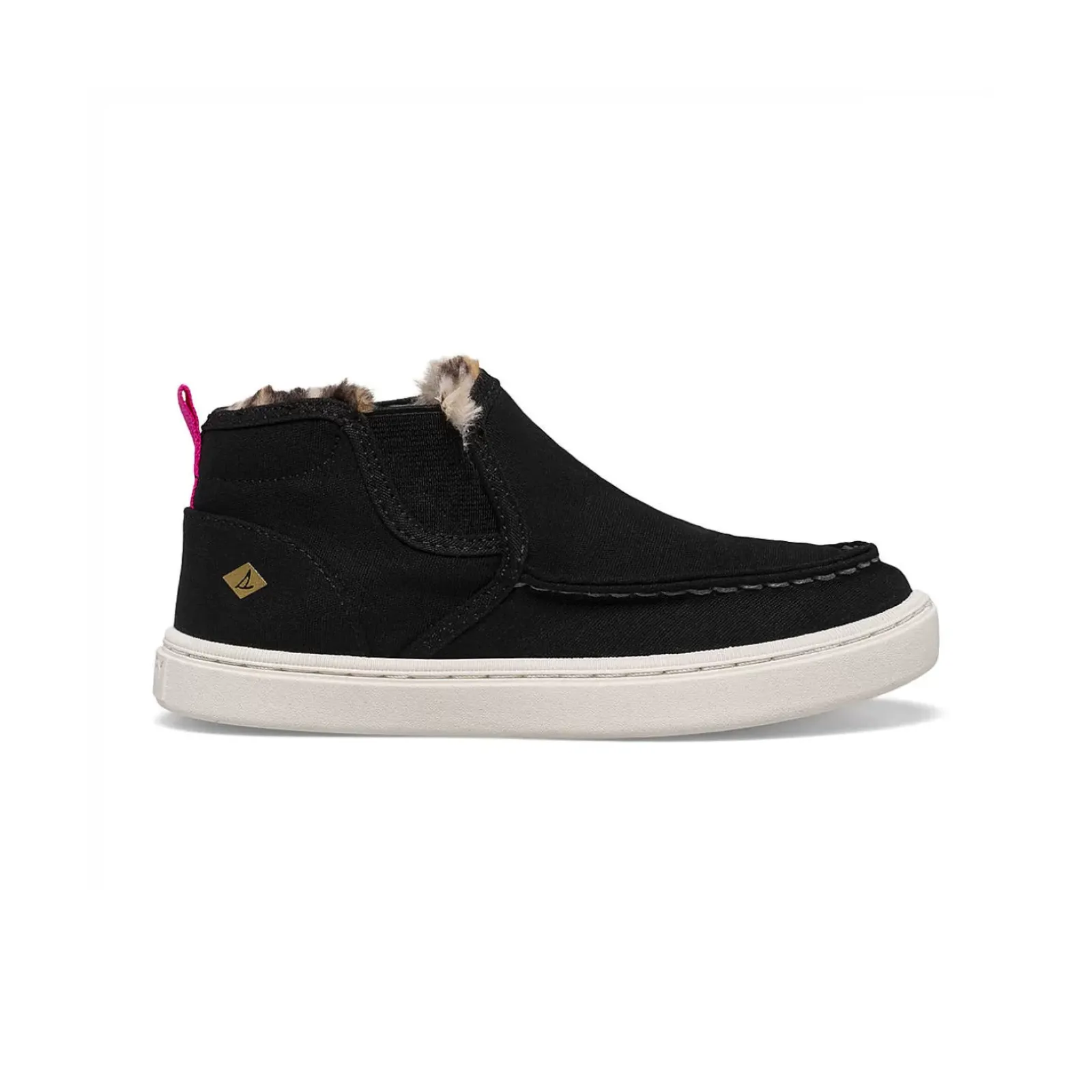 Sneakers^Sperry Big Kid's Salty Cozy Mid Sneaker Black