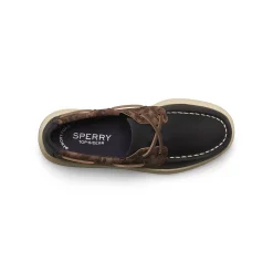 Boat Shoes|Big Kid (sizes 10.5 & up)^Sperry Big Kid's Cup II Boat Shoe Tan/Navy