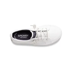 Little Kid (sizes 1-10)^Sperry Little Kid's Crest Vibe Junior Sneaker All White