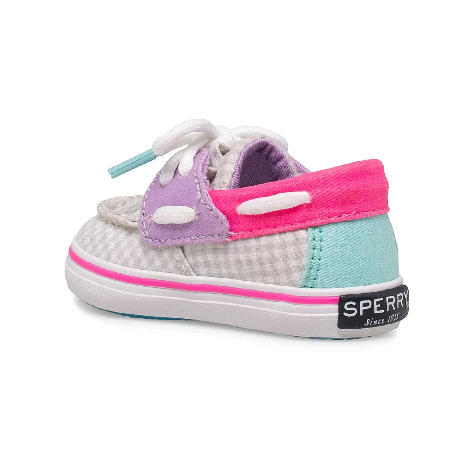 Boat Shoes|Baby^Sperry Little Kid's Intrepid Crib Junior Boat Shoe Gingham