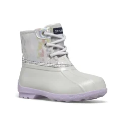 Boots^Sperry Little Kid's Port Boot Grey Animal