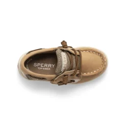 Boat Shoes|Boat Shoes^Sperry Little Kid's Songfish Junior Boat Shoe Linen / Oat