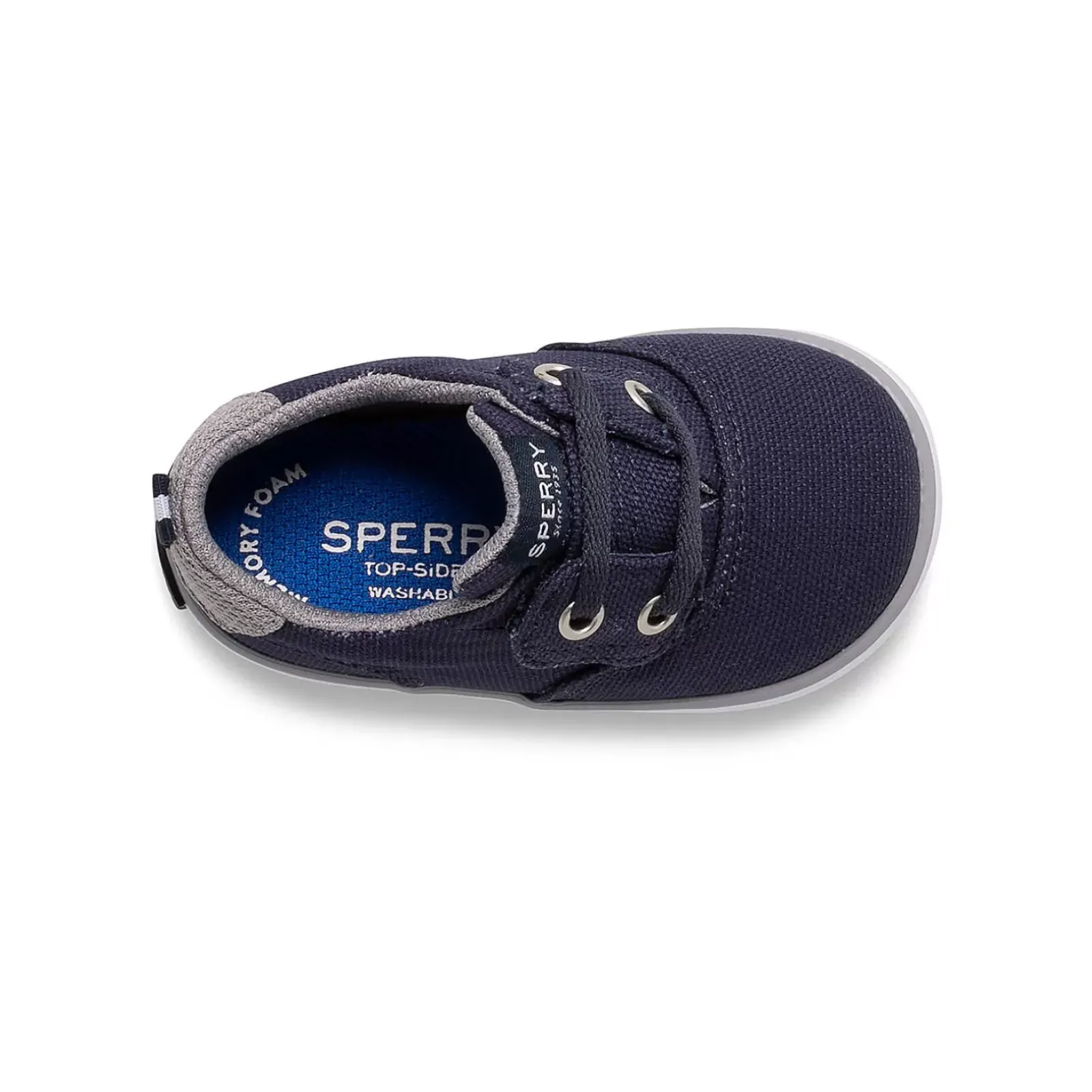 Sneakers|Baby^Sperry Little Kid's Spinnaker Crib Junior Washable Sneaker Navy