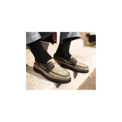 Authentic Original Boat Shoe|Boat Shoes^Sperry Men's Authentic Original&trade; PLUSHWAVE&trade; Double Sole Tumbled Boat Shoe Olive