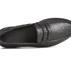 Authentic Original Boat Shoe|Sale^Sperry Men's Authentic Original™ Penny Double Sole Croc Embossed Loafer Black