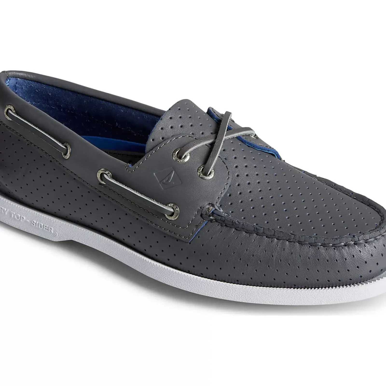 Authentic Original Boat Shoe|Sale^Sperry Men's Authentic Original™ Perforated Boat Shoe Grey
