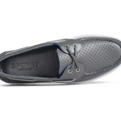 Authentic Original Boat Shoe|Sale^Sperry Men's Authentic Original™ Perforated Boat Shoe Grey