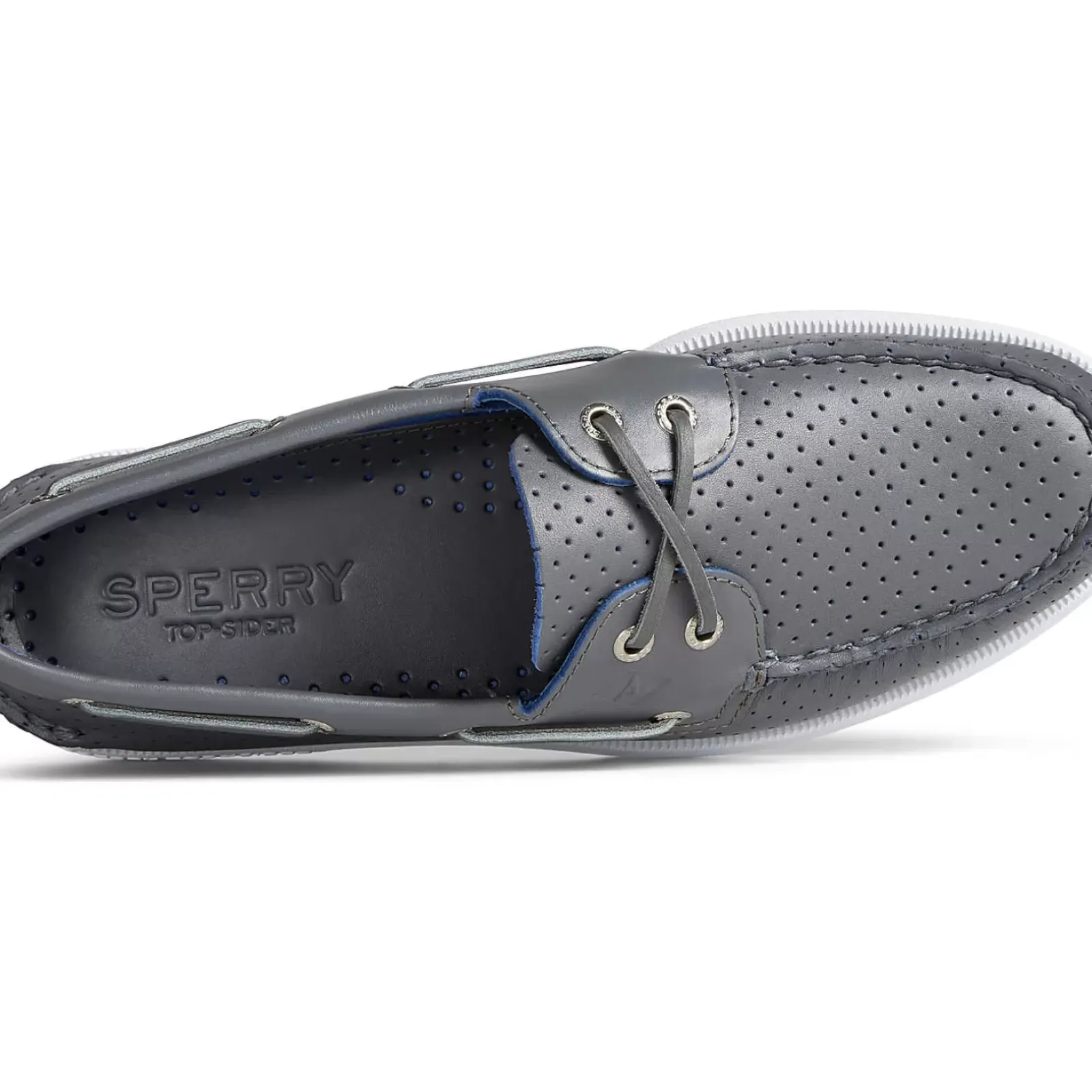 Authentic Original Boat Shoe|Sale^Sperry Men's Authentic Original™ Perforated Boat Shoe Grey
