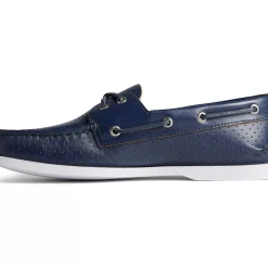 Authentic Original Boat Shoe|Sale^Sperry Men's Authentic Original™ Perforated Boat Shoe Navy