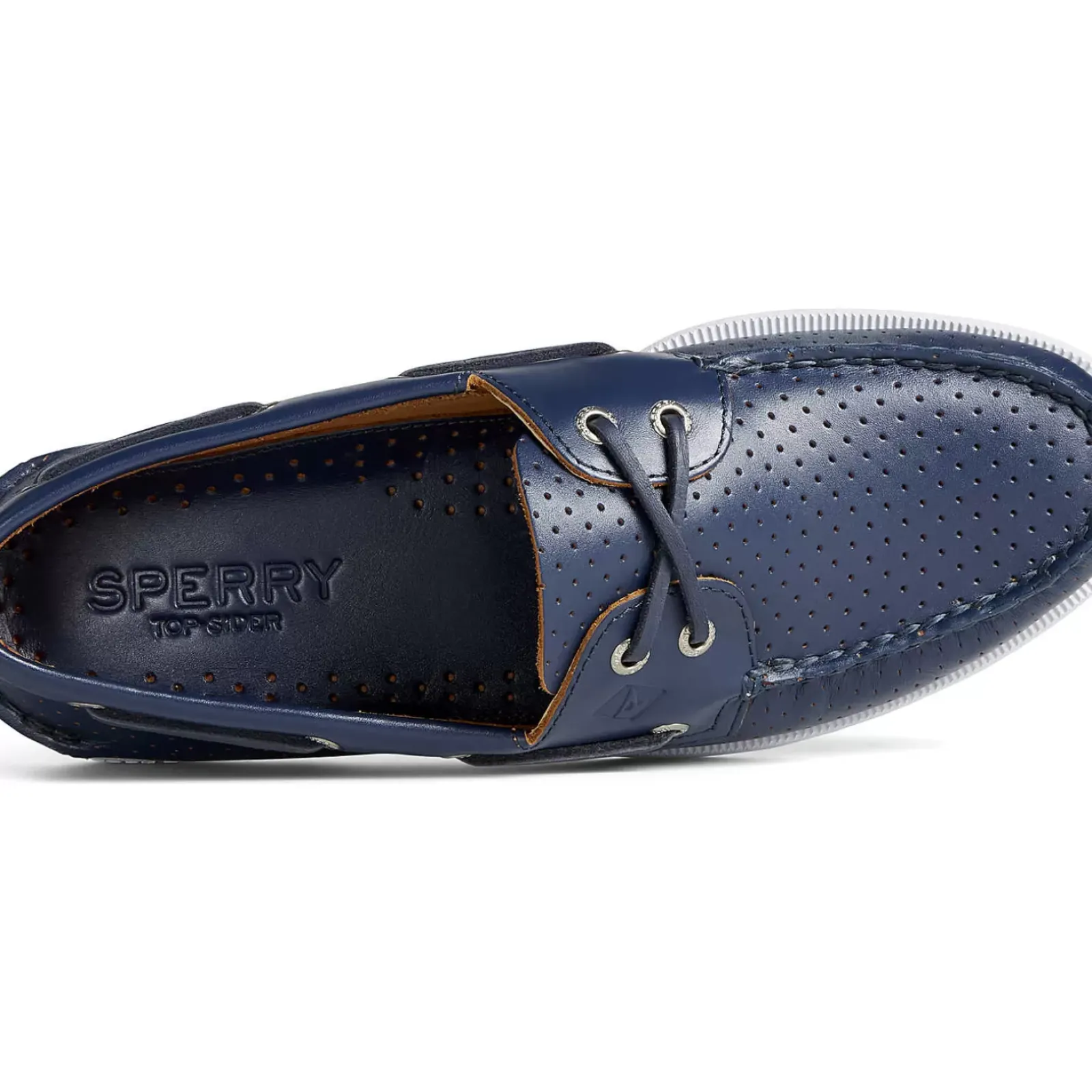 Authentic Original Boat Shoe|Sale^Sperry Men's Authentic Original™ Perforated Boat Shoe Navy