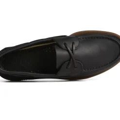 Authentic Original Boat Shoe|Loafers & Oxfords^Sperry Men's Authentic Original™ Cross Lace Boat Shoe Black
