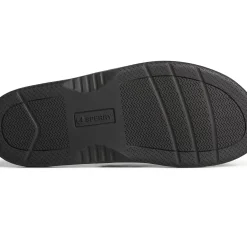 Sandals|Shoes^Sperry Men's Baitfish Leather Flip Flop Black