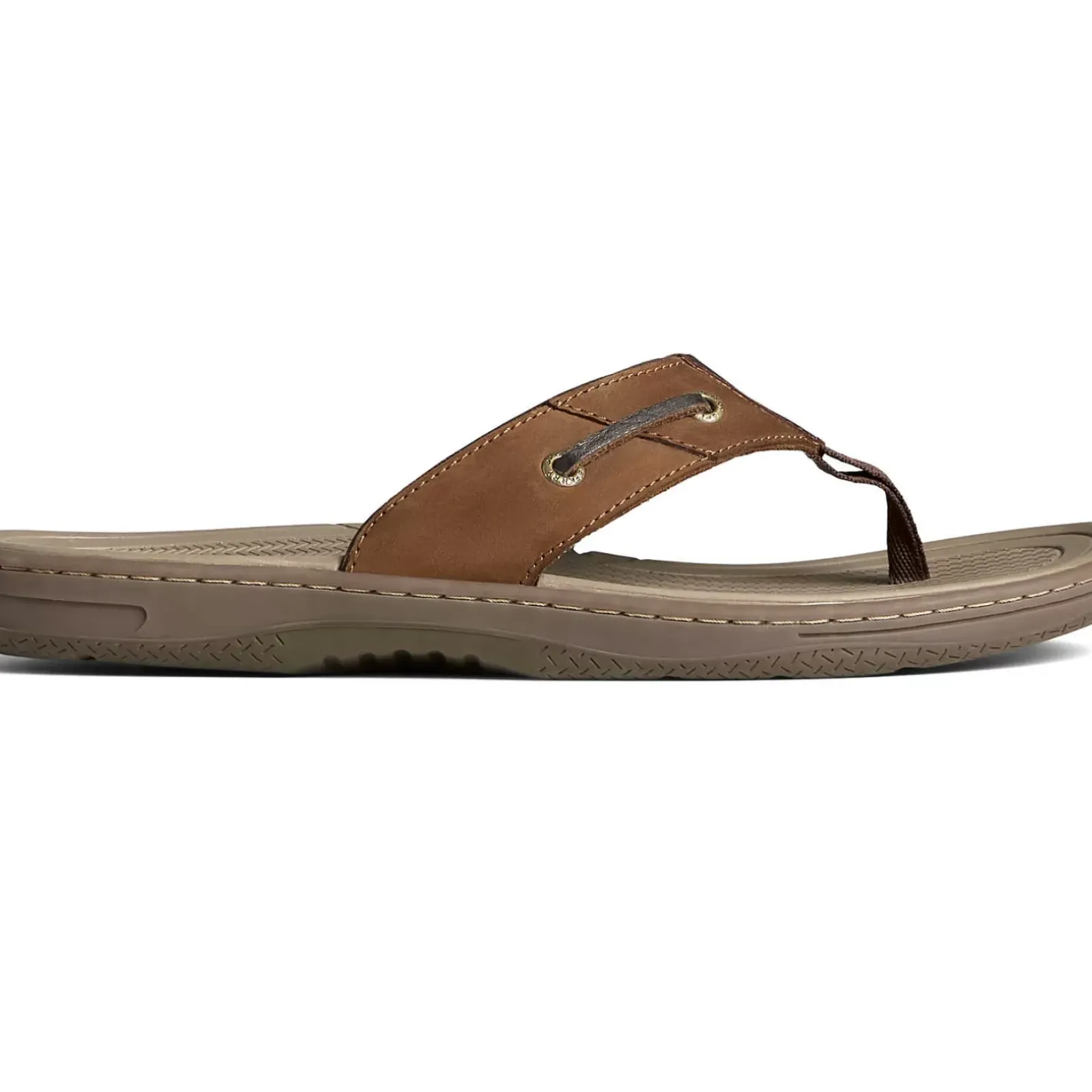 Sandals|Shoes^Sperry Men's Baitfish Leather Flip Flop Brown / Buc / Brown