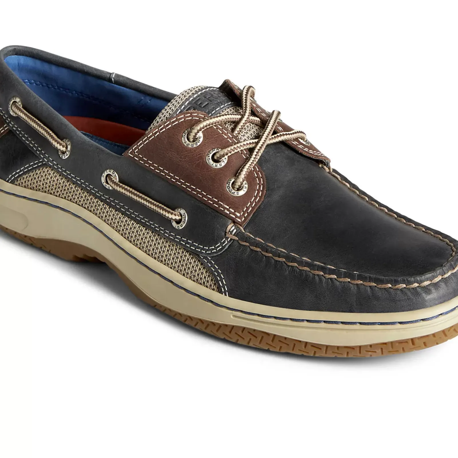 Boat Shoes|Shoes^Sperry Men's Billfish™ 3-Eye Boat Shoe Navy / Brown Leather