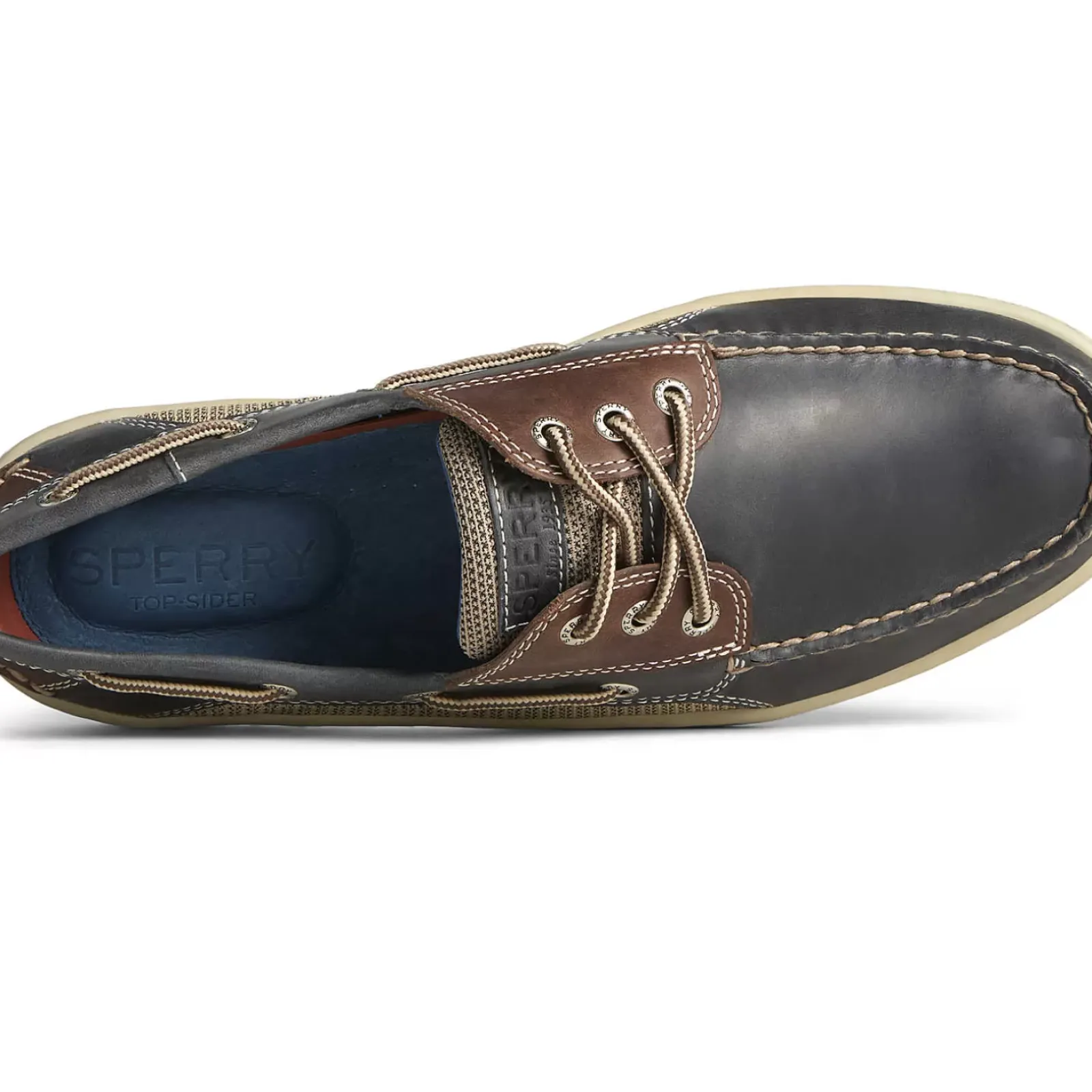 Boat Shoes|Shoes^Sperry Men's Billfish™ 3-Eye Boat Shoe Navy / Brown Leather