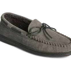 Sale|Slippers & Moccasins^Sperry Men's Doyle Moccasin Slipper Charcoal