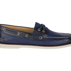 Authentic Original Boat Shoe|Gold Cup Luxury^Sperry Men's Gold Cup™ Authentic Original™ Rivingston Boat Shoe Navy