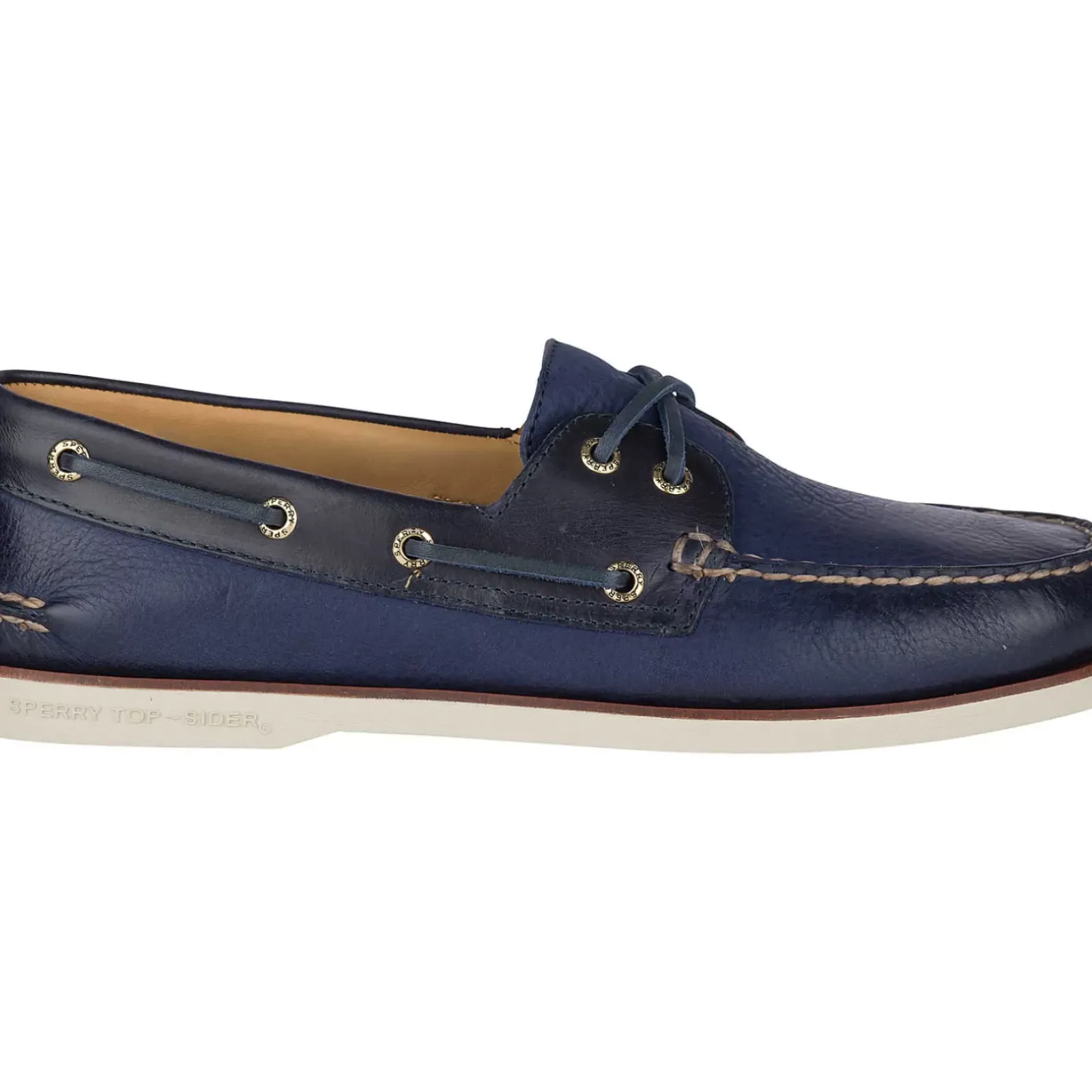 Authentic Original Boat Shoe|Gold Cup Luxury^Sperry Men's Gold Cup™ Authentic Original™ Rivingston Boat Shoe Navy