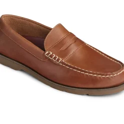 Shoes|Loafers & Oxfords^Sperry Men's Leeward Penny Loafer Sahara