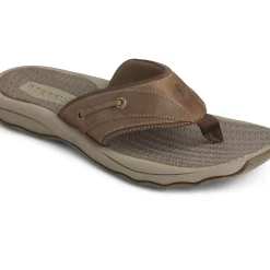 Sandals|Shoes^Sperry Men's Outer Banks Flip Flop Brown