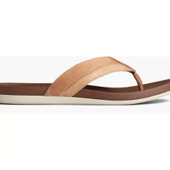 Shoes^Sperry Men's PLUSHWAVE™ Thong Sandal Tan