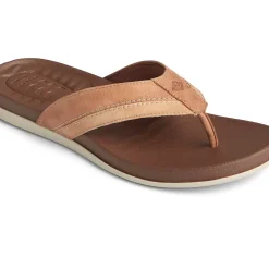 Shoes^Sperry Men's PLUSHWAVE&trade; Thong Sandal Tan