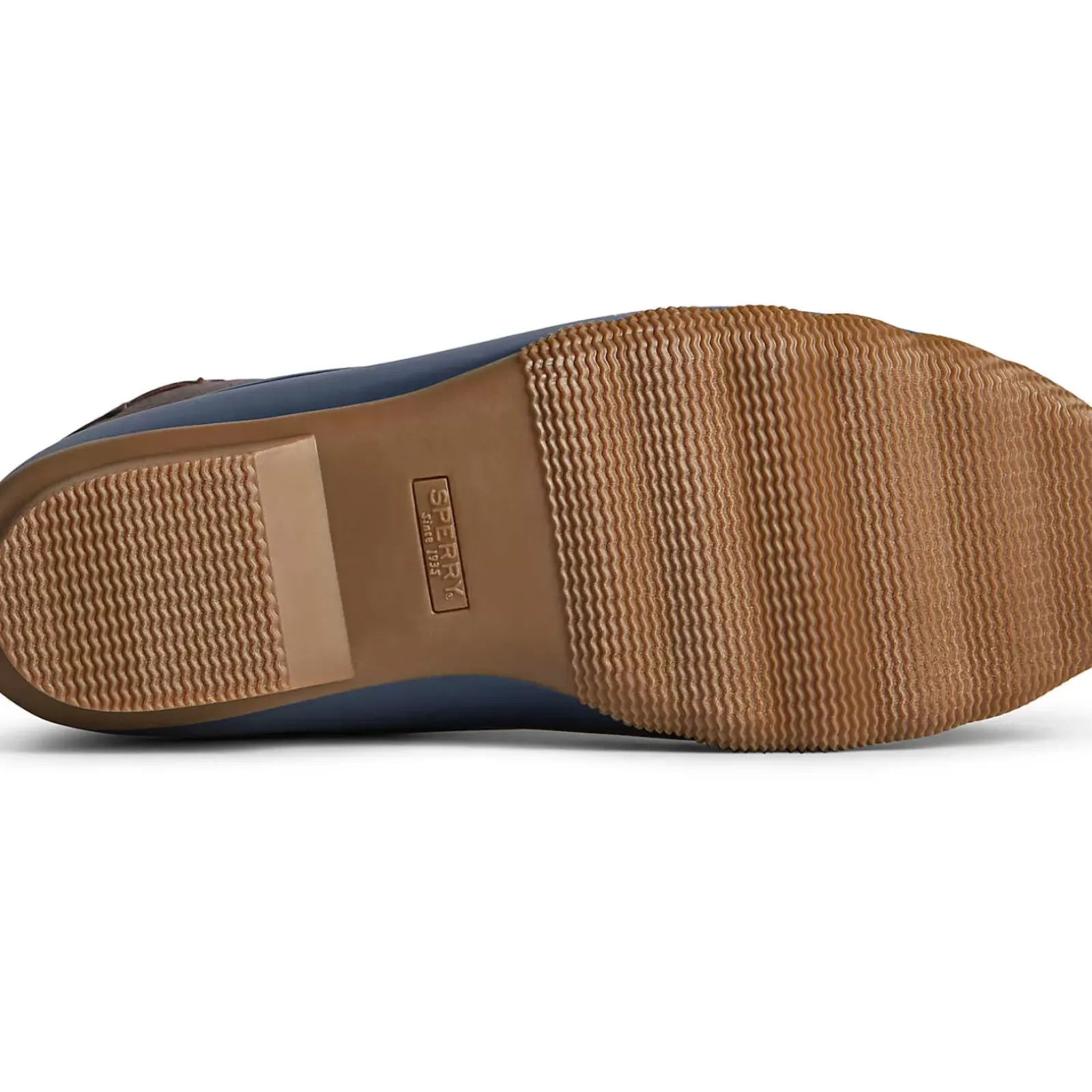 Sale|Rain & Duck Boots^Sperry Men's Saltwater Duck Boot Brown/Navy