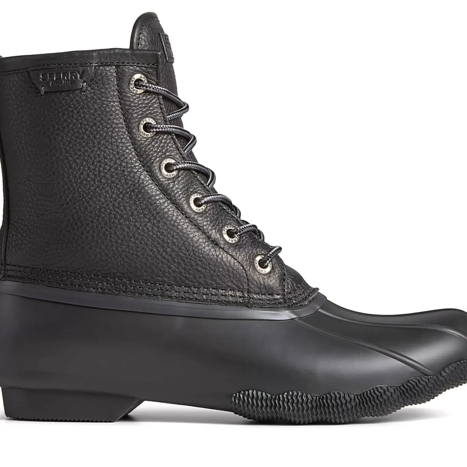 Sale|Rain & Duck Boots^Sperry Men's Saltwater Duck Boot Black/Black