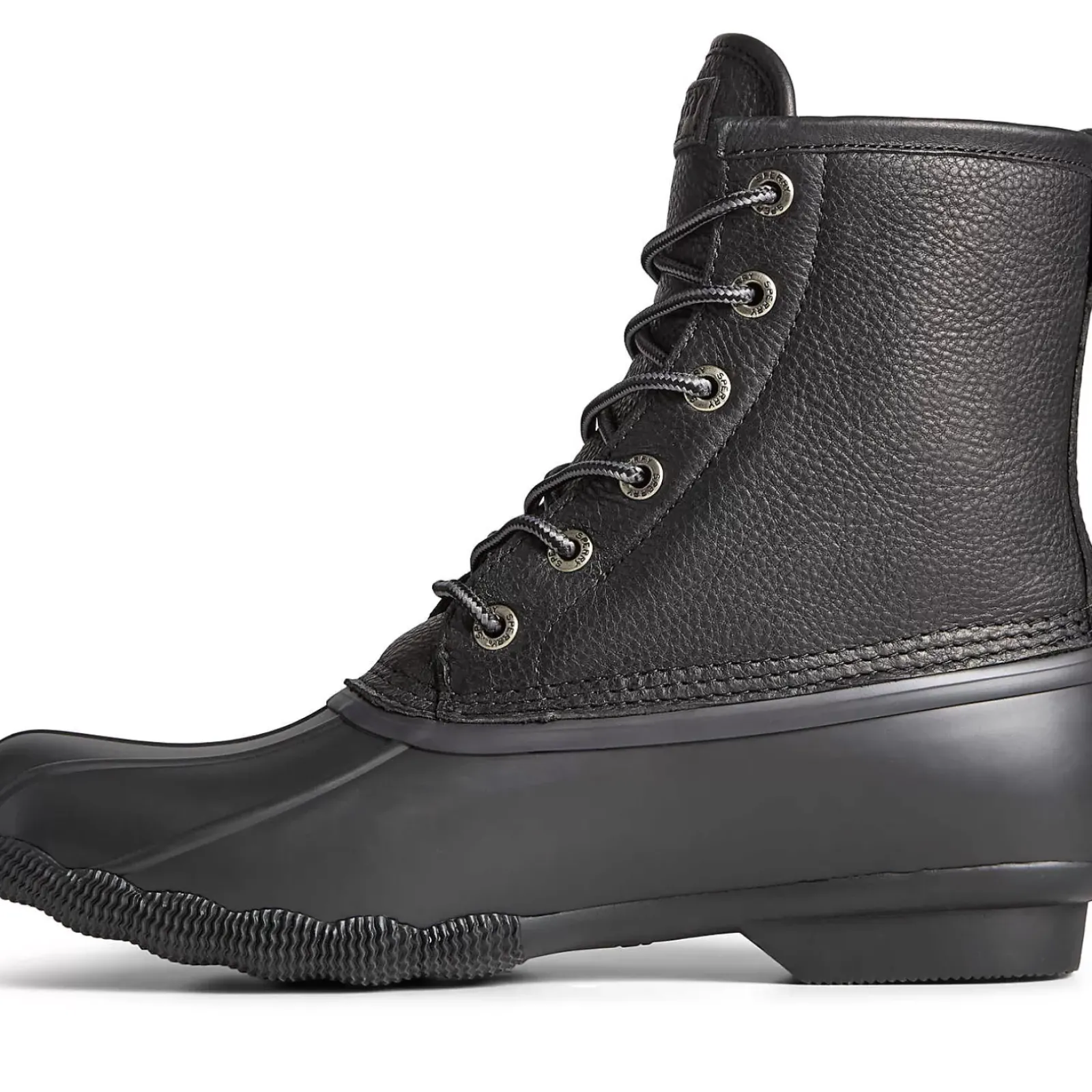 Sale|Rain & Duck Boots^Sperry Men's Saltwater Duck Boot Black/Black