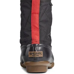 Sale|Rain & Duck Boots^Sperry Men's Saltwater Nylon Duck Boot Black