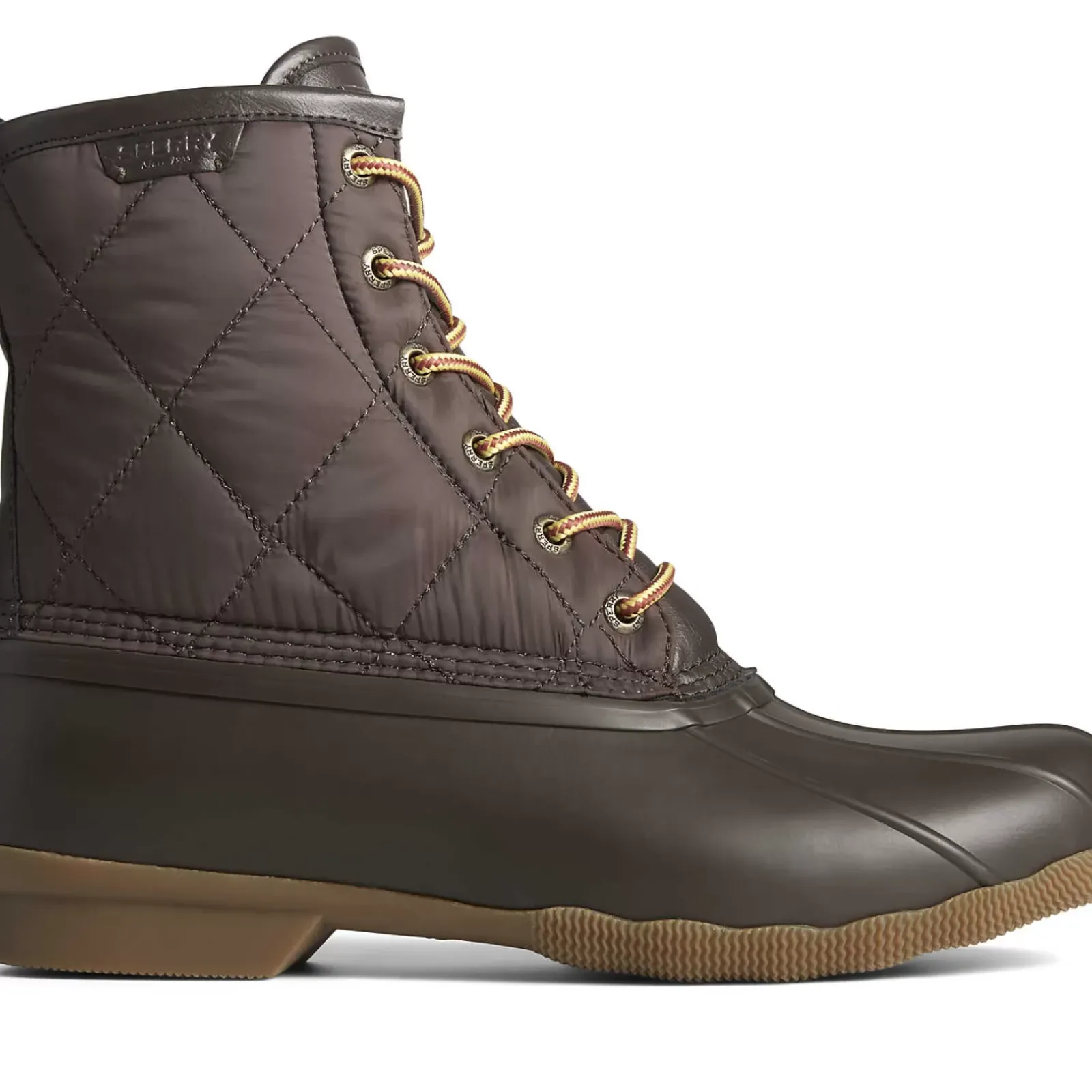 Sale|Rain & Duck Boots^Sperry Men's Saltwater Nylon Duck Boot Brown