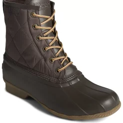 Sale|Rain & Duck Boots^Sperry Men's Saltwater Nylon Duck Boot Brown