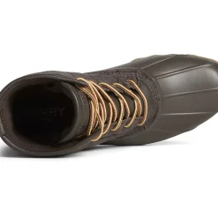 Sale|Rain & Duck Boots^Sperry Men's Saltwater Nylon Duck Boot Brown