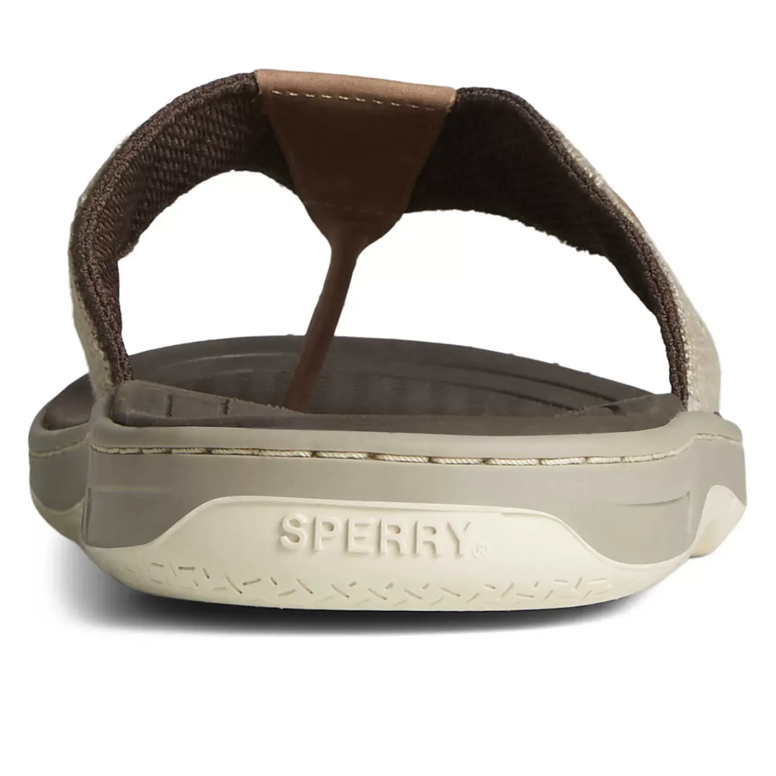 SeaCycled|Sandals^Sperry Men's SeaCycled™ Baitfish Baja Flip Flop Taupe