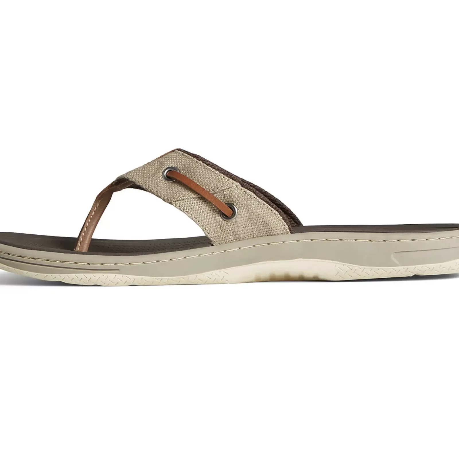 SeaCycled|Sandals^Sperry Men's SeaCycled™ Baitfish Baja Flip Flop Taupe