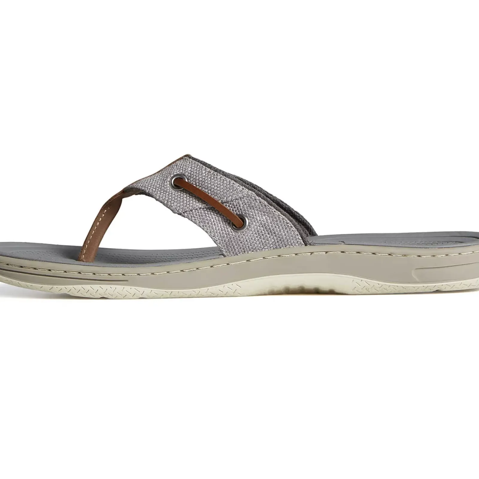 SeaCycled|Sandals^Sperry Men's SeaCycled™ Baitfish Baja Flip Flop Grey