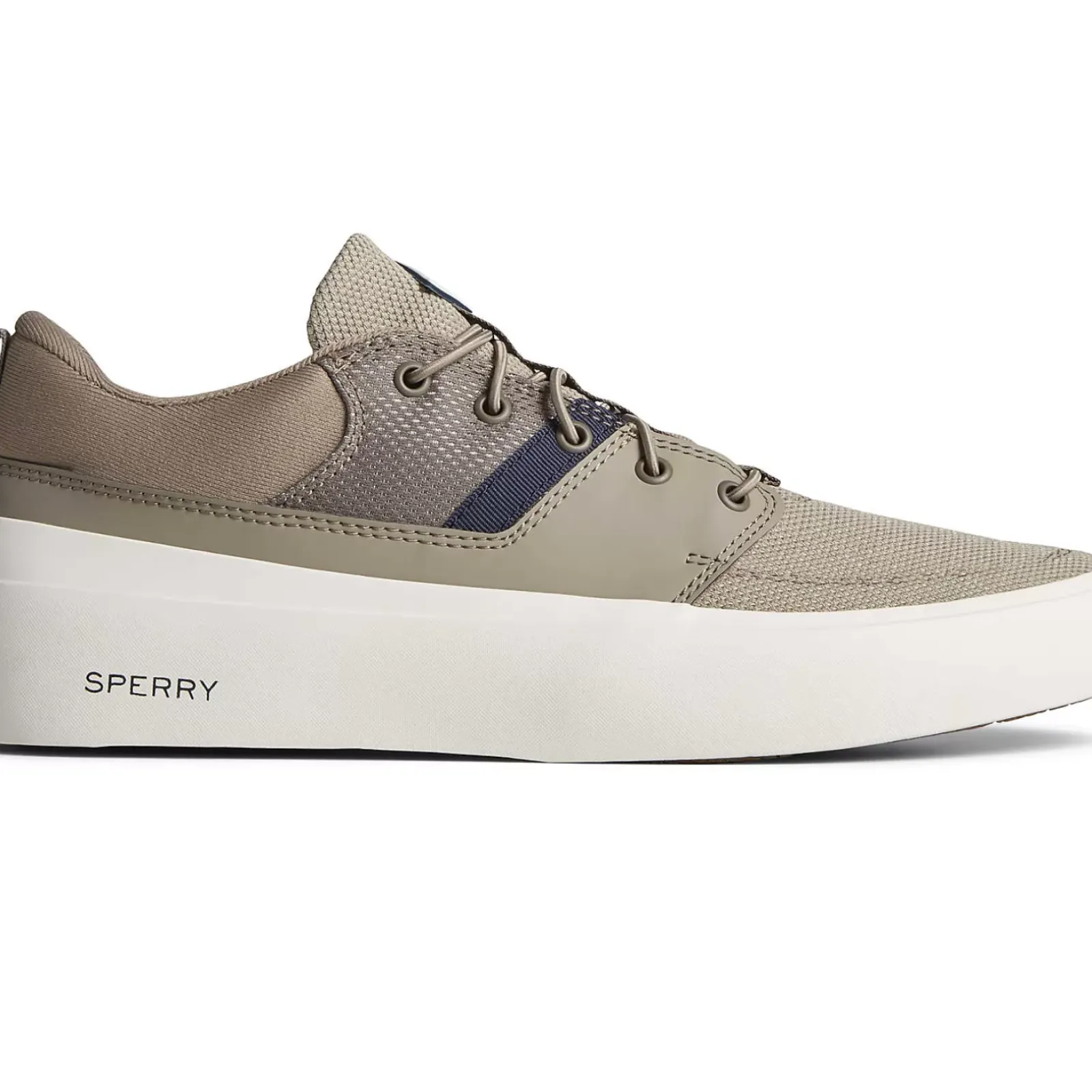 SeaCycled|Active^Sperry Men's SeaCycled™ Fairlead Sneaker Taupe