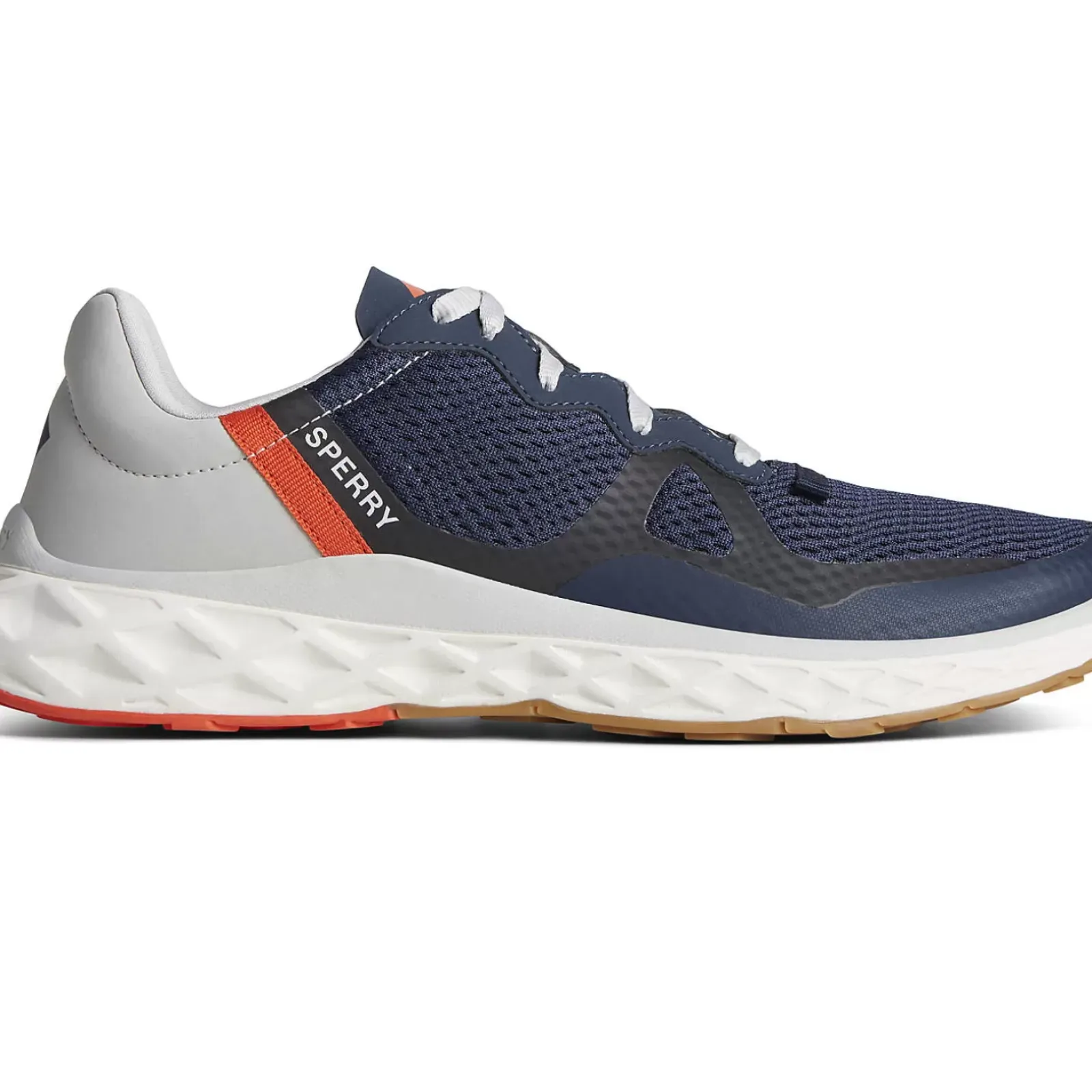 SeaCycled|Active^Sperry Men's SeaCycled™ Headsail Sneaker Navy