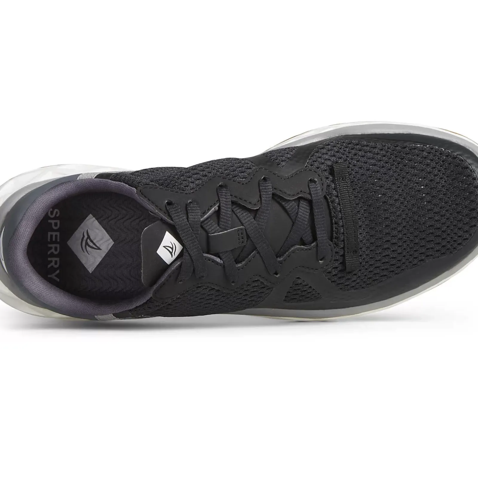 SeaCycled|Active^Sperry Men's SeaCycled™ Headsail Sneaker Black
