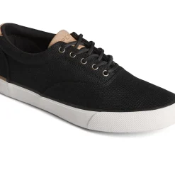 Striper II Sneakers|SeaCycled^Sperry Men's SeaCycled&trade; Striper II CVO Baja Sneaker Black