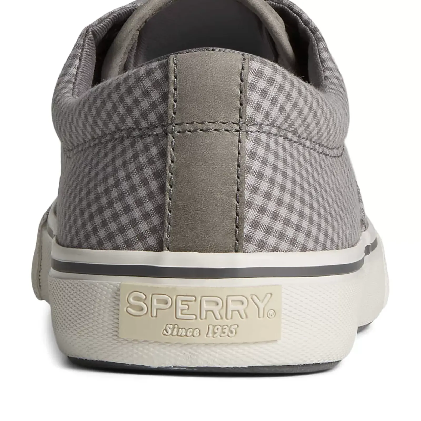 Striper II Sneakers|SeaCycled^Sperry Men's SeaCycled™ Striper II CVO Gingham Sneaker Grey