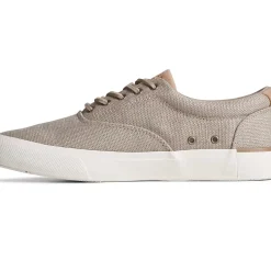 Striper II Sneakers|SeaCycled^Sperry Men's SeaCycled&trade; Striper II CVO Baja Sneaker Taupe
